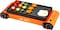 Go2Camps Korean BBQ Tray-Humburger Tray for Double Burner Camping Stove Top Barbeque Grill Pan Tray-Hotplate Pan Tray Black