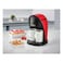 Black+Decker Coffee Maker DCM48-B5 450W With Two Coffee Mugs And Measuring Spoon Set Red