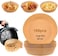 Air Fryer Disposable Paper Liner 100 PCS, 20 cm / 7.9 Inch inside diameter, Non-stick Disposable Air Fryer Liners, Baking Paper, Water-proof, Oil-proof, Parchment for Baking Microwave, Natural color