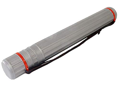 Buy Generic Plastic Drawing Tube 8 X 64-108 Cm Silver Online ...
