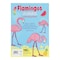 Flamingos Jumbo coloring Book