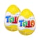 Balaban Toto Egg Shaped Milk Chocolate 20g Pack of 2