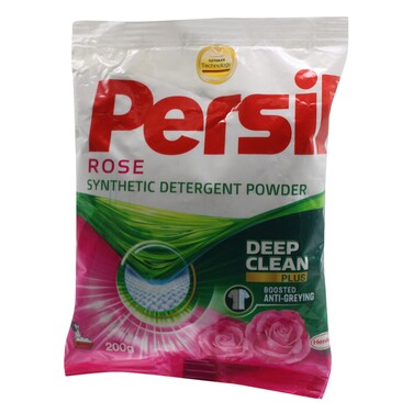 Persil Rose Hand Wash Synthetic Detergent Powder 200g
