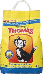 Buy Thomas Clumping Cat Litter, 5Kg in UAE