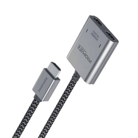 كابل مقسم HDMI 4K@60 هرتز مع منافذ HDMI مزدوجة