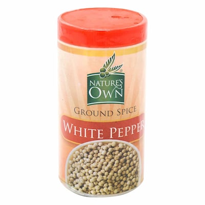 Nature's Own Ground White Pepper 100g
