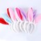 Aneco 7 Pack Plush Bunny Ears Hairbands Rabbit Ears Headband For Easter Party Favor Or Costume Decoration