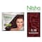 Nisha Cream Hair Color 40ml  Burgundy 3.16