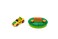 TMNT RC Micro Shell Racers B/O 1Pc-Assorted (Style May Vary)