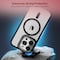 Moxedo Magnetic Protective Case 360 Protection Clear Case Hard PC with Built-in Strong Magnets Compatible with MagSafe Designed for iPhone 14 Pro 6.1 inch (Black)