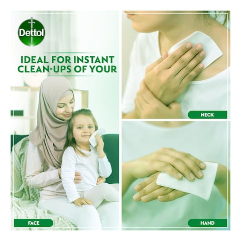 Dettol Original Anti-Bacterial Multi-Use 120 Wipes