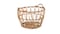 Basket, rattan, 54x39 cm