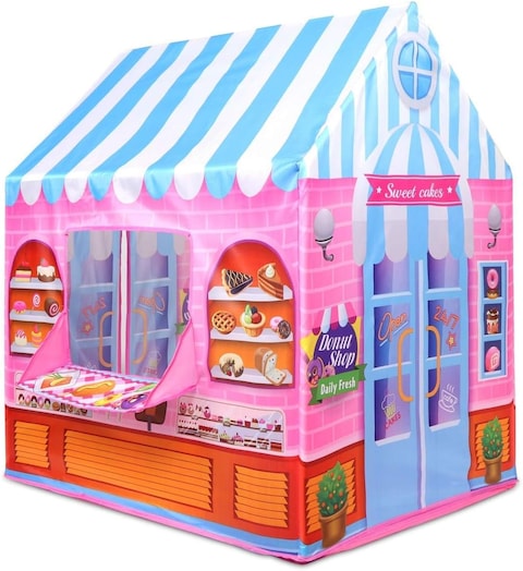Candy Castle Playhouse for Kids Tent for 2-6 Year Old Children (Multicolor)