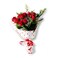 10 Red Roses Bouquet with Fillers