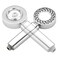 Decdeal - High Pressure Shower Head Bathroom Handheld Shower Head Double Sided Spray SPA Showerhead Polished Chrome Hand Shower Head