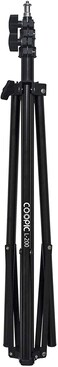 Coopic 2Pcs L-200 200cm/ 6.5 Feet Professional Heavy Duty Light Stands For Photography And Video Lighting