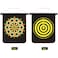 Generic-12-inch Magnetic Dart Board Darts  Double Sided Rollup Flocking Dartboards Darts Plate of Safety Dart Safety Game Board For Indoor/Outdoor   With 4/6 Darts