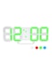Generic - LED Digital Wall Clock White 212x83x36millimeter