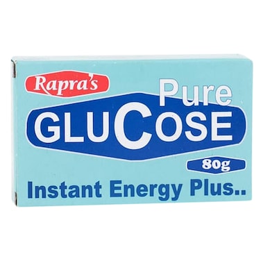 Rapras Instant Energy Plus Pure Glucose Tablets 80g