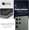 Spigen Glastr EZ-Fit Optik Pro Camera Lens Screen Protector Designed For Samsung Galaxy S23 Ultra - Glitter Black [1 Pack]