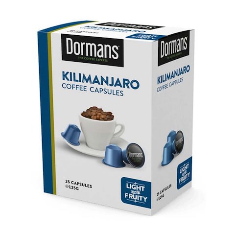 Dormans Kilimanjaro Coffee Capsules 125g