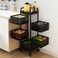 Blooming Time&nbsp;Multi-Function Home Kitchen Bathroom Storage Basket Trolley (5 Layer)