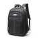 Senator Nylon Lightweight Unisex 19 Inch Backpack with Laptop Compartment Water Resistant Casual Hiking Travel Bag for Business College School Students KH8117 Black