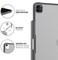 Pipetto Origami no. 3 Pencil case designed for Apple iPad Pro 12.9 inch (2021) case Ultra Smart cover with 5 in 1 stand - Storage with Sync &amp; Charge compatible with Apple Pencil 2 - Dark Grey