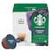 Starbucks Dolce Gusto Dark Espresso Roast Coffee 66g