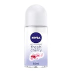 Buy NIVEA Antiperspirant Roll-on for Women, 48h Protection, Fresh Cherry Scent, 50ml in Saudi Arabia