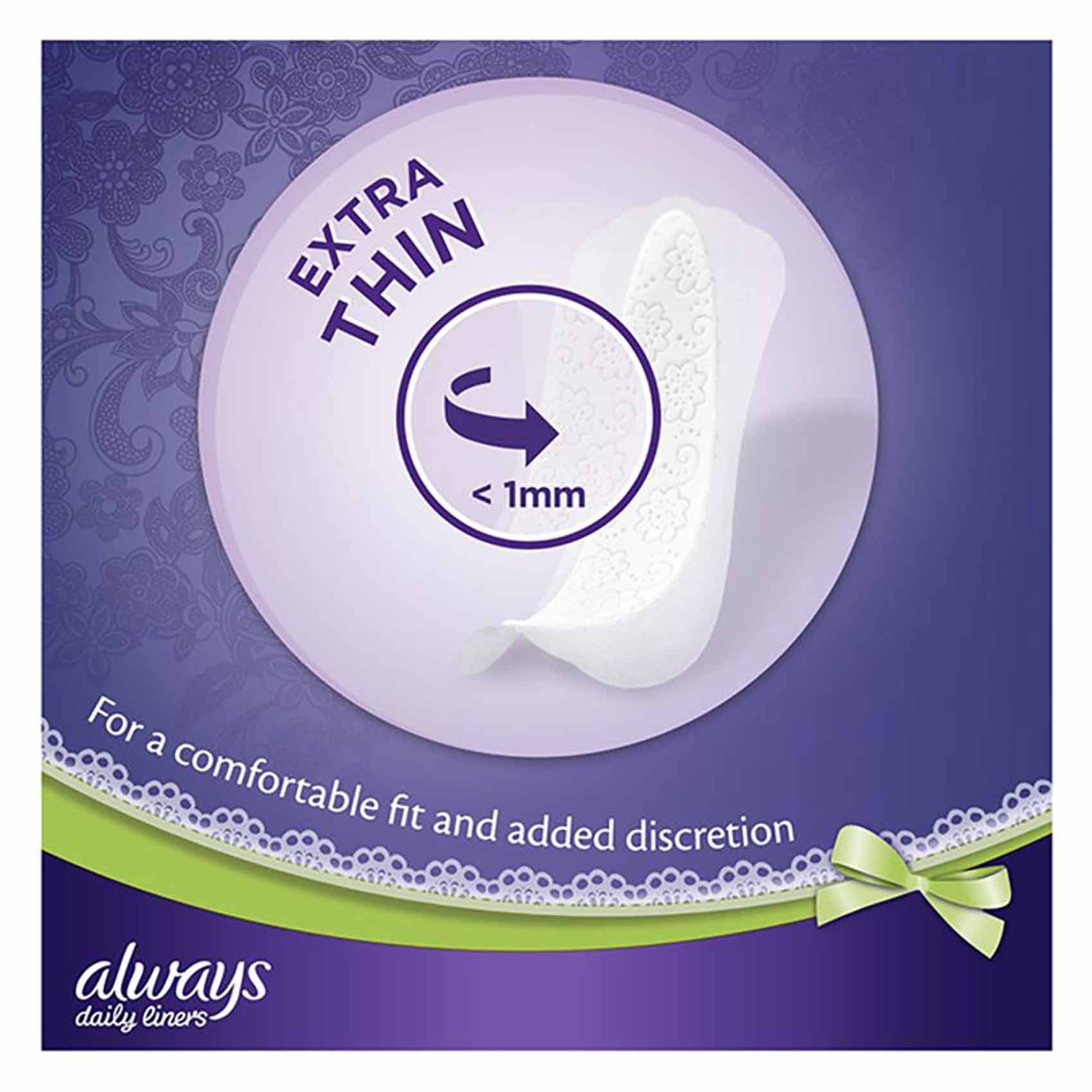 Always Panty Liners Multiform 20 Counts product thumbnail 4