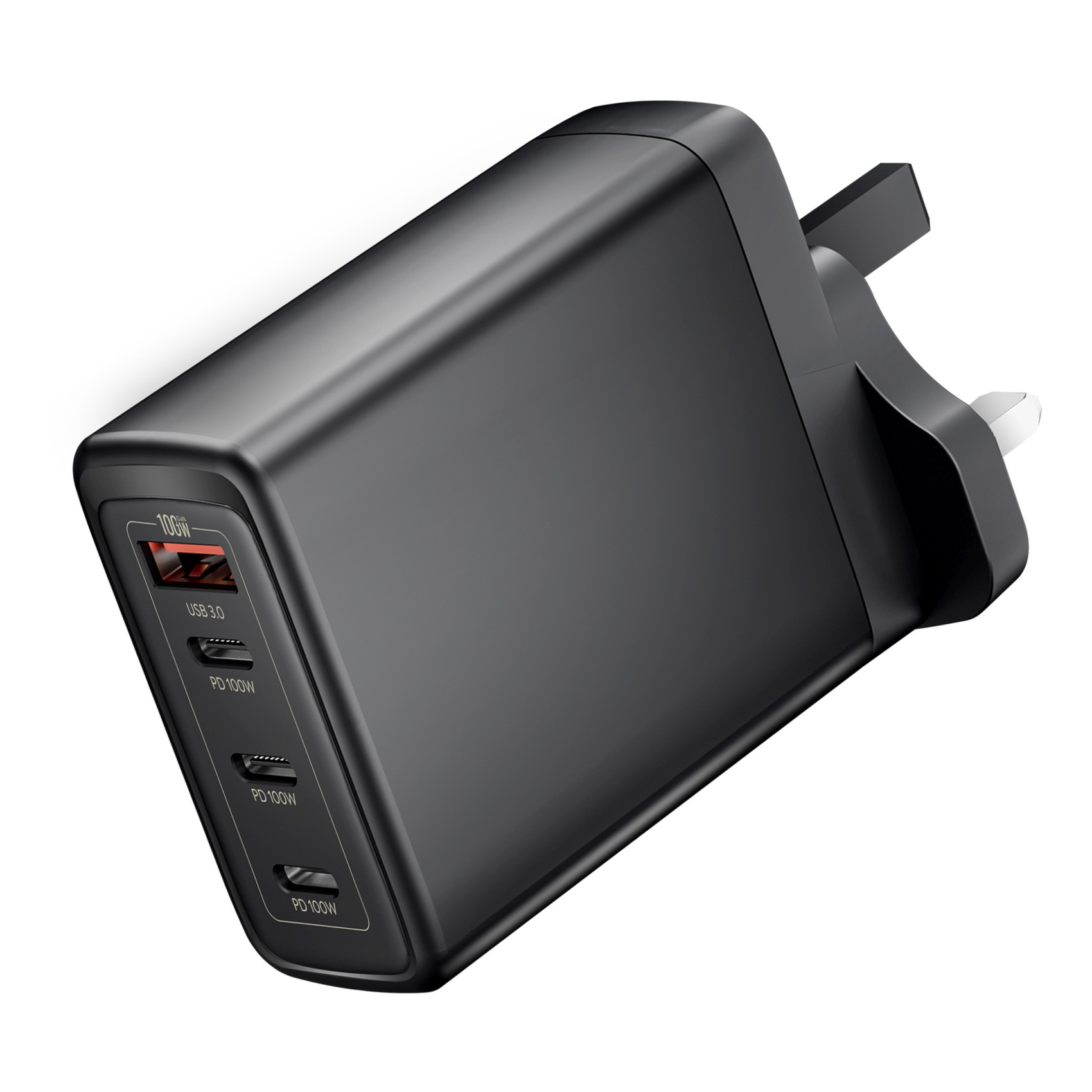 Cellairis GaN USB 3.0 And PD Wall Charger Black 100W