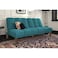 In House Sana 2 In 1 Sofabed Velvet Upholstered - Dark Turquoise