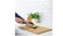 Cook's knife, black, 20 cm