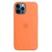 Apple Silicone Case Cover For iPhone 12/12 Pro Max Kumquat