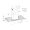 Ariston Built-In Island Cooker Hood - 90 Cm - Stainless Steel - AIF97FLBX