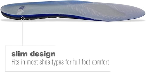 Airplus Extreme Active Gel Lightweight And Breathable Shoe Insoles For Cushion And Support, Men&#39;s, Size 7-13