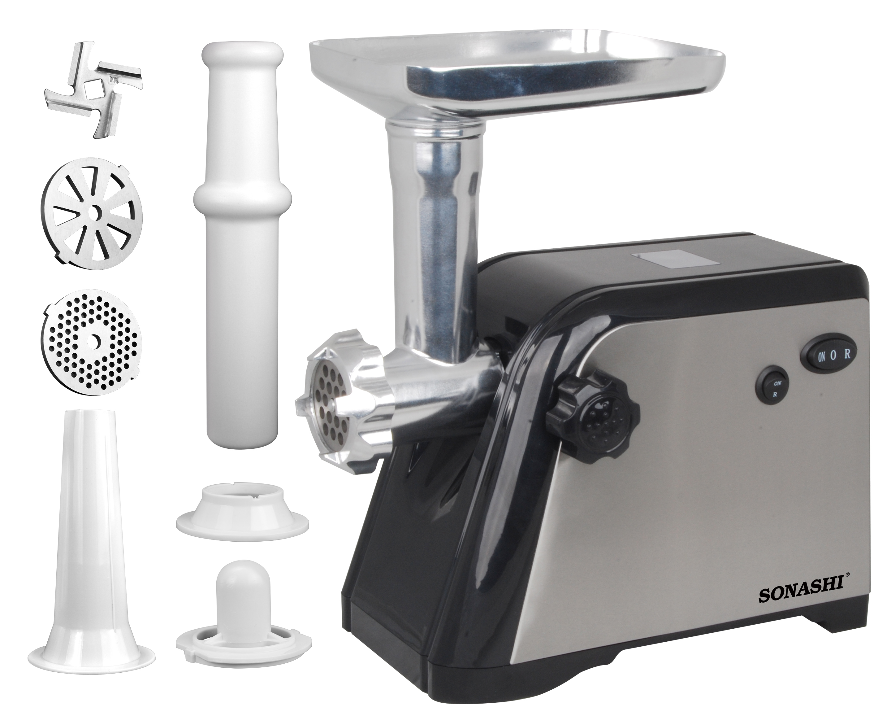 Sonashi Meat Grinder 500W SMG-021N Silver/Black