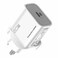 Promate 20W Power Delivery USB-C Wall Charger White