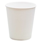 Buy Ghawa Paper Cup 74ml White 50 PCS in UAE