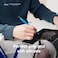 Elago Classic Pencil Case Compatible with Apple 2nd Generation Cover Sleeve, Durable Silicone, Protective Holder Skin, Design, Magnetic Charging (Blue)