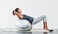 ULTIMAX Yoga Ball, Exercise Ball for Fitness-85CM(Grey)