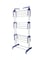 Generic Clothes Drying Hanger Multi Rack Silver/Blue Medium