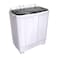 Tornado Half Automatic Washing Machine 12 Kg - White/Black - TWH-Z12DNE-W(BK)