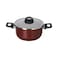 Tefal Zahran Cooking Pot - 24 cm - Maroon