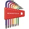 PB Swiss Tools  410.H 6-25 RB Rainbow L-key set, Torx size T6 to T25