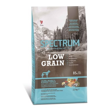 Spectrum Low Grain Salmon And Anchovy Dog Food 2.5Kg