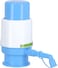 Royalford Rf9964 Water Pump - Dolphin Water Pump Water Bottles Pump Manual Water Bottle Pump, Easy Drinking Water Pump, Easy Portable Manual Hand Press Dispenser Water Pump White &amp; Blue