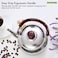 Royalford 2 Liter Stove Top Tea Kettle &ndash; Large Capacity Stainless Steel Stove-Top Tea Pot - Tea Coffee Pot Ideal For Home Office &amp; Hotel &ndash; Compact &amp; Stylish Design With Heat Resistant Handle