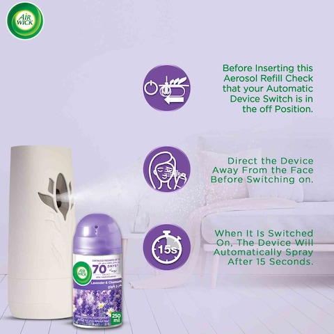 Air Wick Lavender Freshmatic Max Refill - 250ml